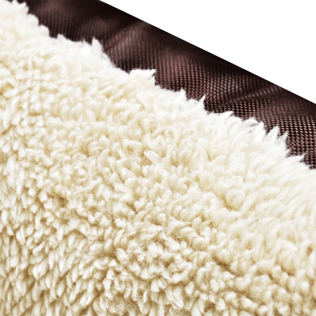 Warmes Hundebett mit Kissen M