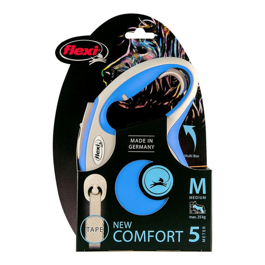 Hundeleine Flexi NEW COMFORT Blau Größe XS